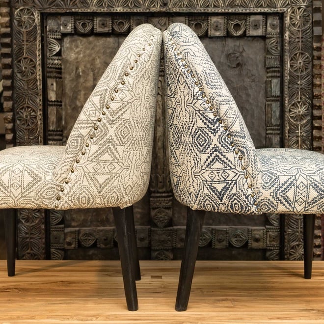 Summer 18: 119 Indian_Print_Upholstered_Dining_Chairs_DSC00889_Edit