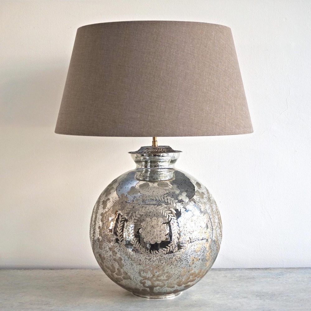 christmas 18: 81 large-silvered-mercury-glass-table-lamps_10145_main_siz