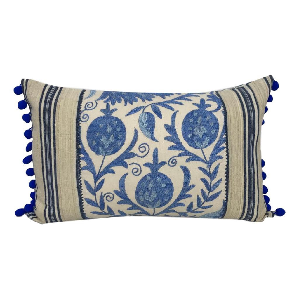 Summer 19: 20 Suzani_ikat_blue_with_pompoms_clipped_rev_1_1024x1024