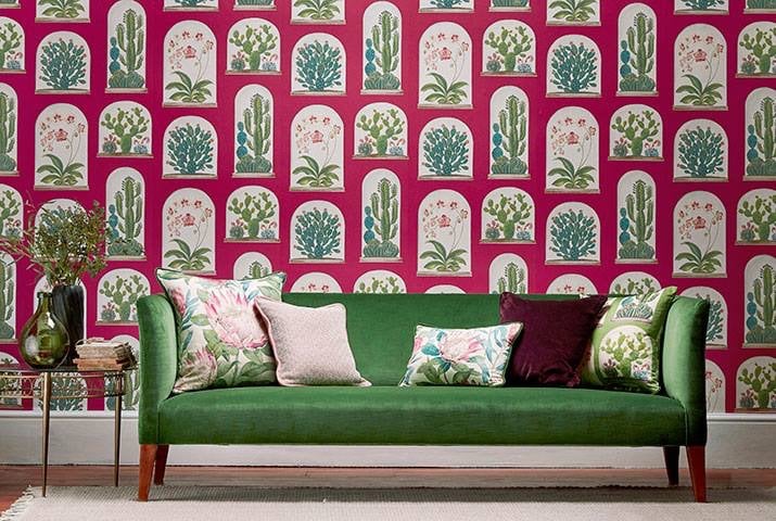 Summer 19: 39 1-Sanderson-Glasshouse-Wallpaper-living-room