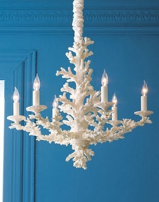 Anautic: chandelier - coral white