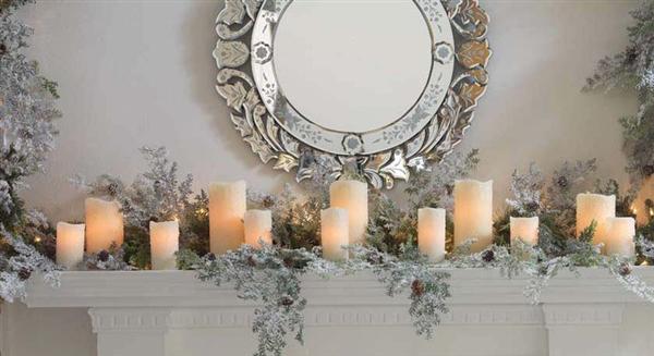 Happy Christmas: Elegant-Fireplace-Mantels-Decor-for-Christmas