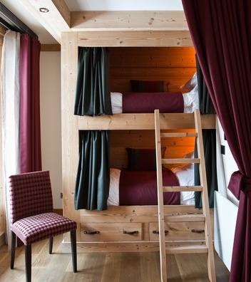 Chalet Interior 14: Bunk Beds 9bf02ec78f04bde5c000782d5f69f253