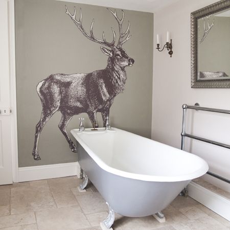 Chalet Product 14: Big Stag Wall Sticker 2303ecfd3b132a56d4e24aaccdec997d