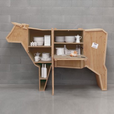 Chalet Product 14: seletti-cow-sending-animals-wooden-furniture_im_366