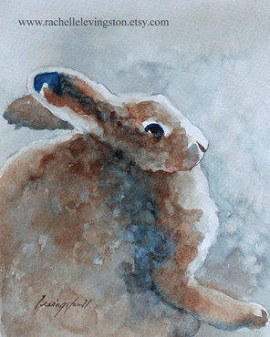 Easter 14: Bunny painting 2 il_570xN.281510759