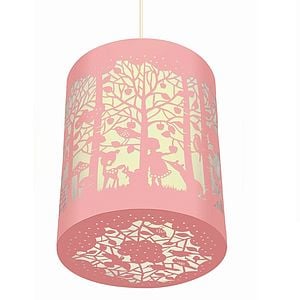 Easter 14 1: Pink Kids Shade preview_in-the-forest-pink-paper-cut-lantern