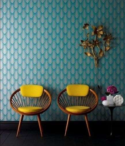 Spring 14: Yellow chairs against turquoise wall 0bdc5088274943f61bb9ad8a737