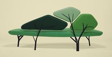 Spring 14: Tree Sofa borghese- structure noire 570