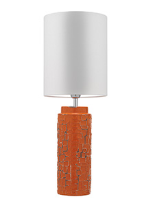 Spring 14: Ceramic Lamp 3 woodstocktangerine-1