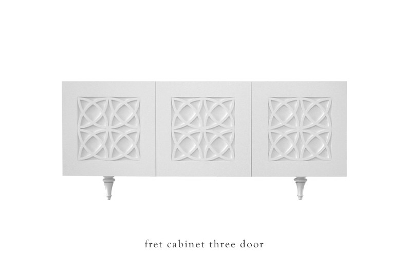 Summer 14: Moorish white side board fret_three_door