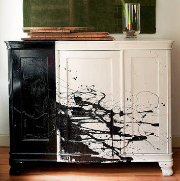 Autum 14: Upcycles Side Board Pollock-style-furniture