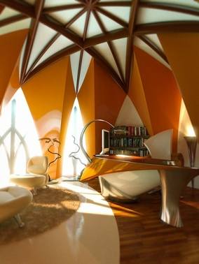 Autum 14 Deco: Starshaped ceiling Amazing-Workspace-Decorating-Ideas-Image-