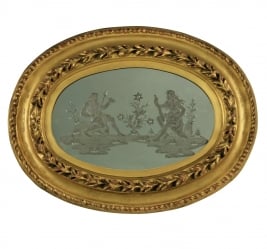 X-Mas 14: Oval Gilt Frame 32d92a42a1402f46b01c7a19df3b4dc3_11870