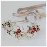 MIDSUMMER NIGHT'S DREAM | Floral Bohemian Bridal Headpiece 