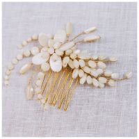 ASTOR | Mother of Pearl Small Bridal Hair Comb