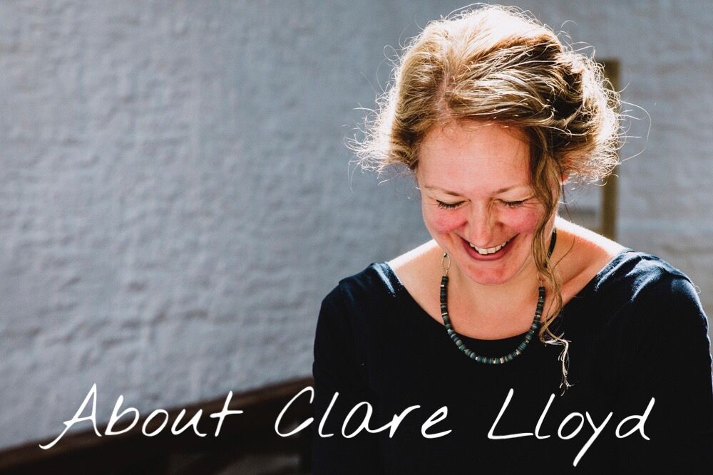 British bridal designer Clare Lloyd