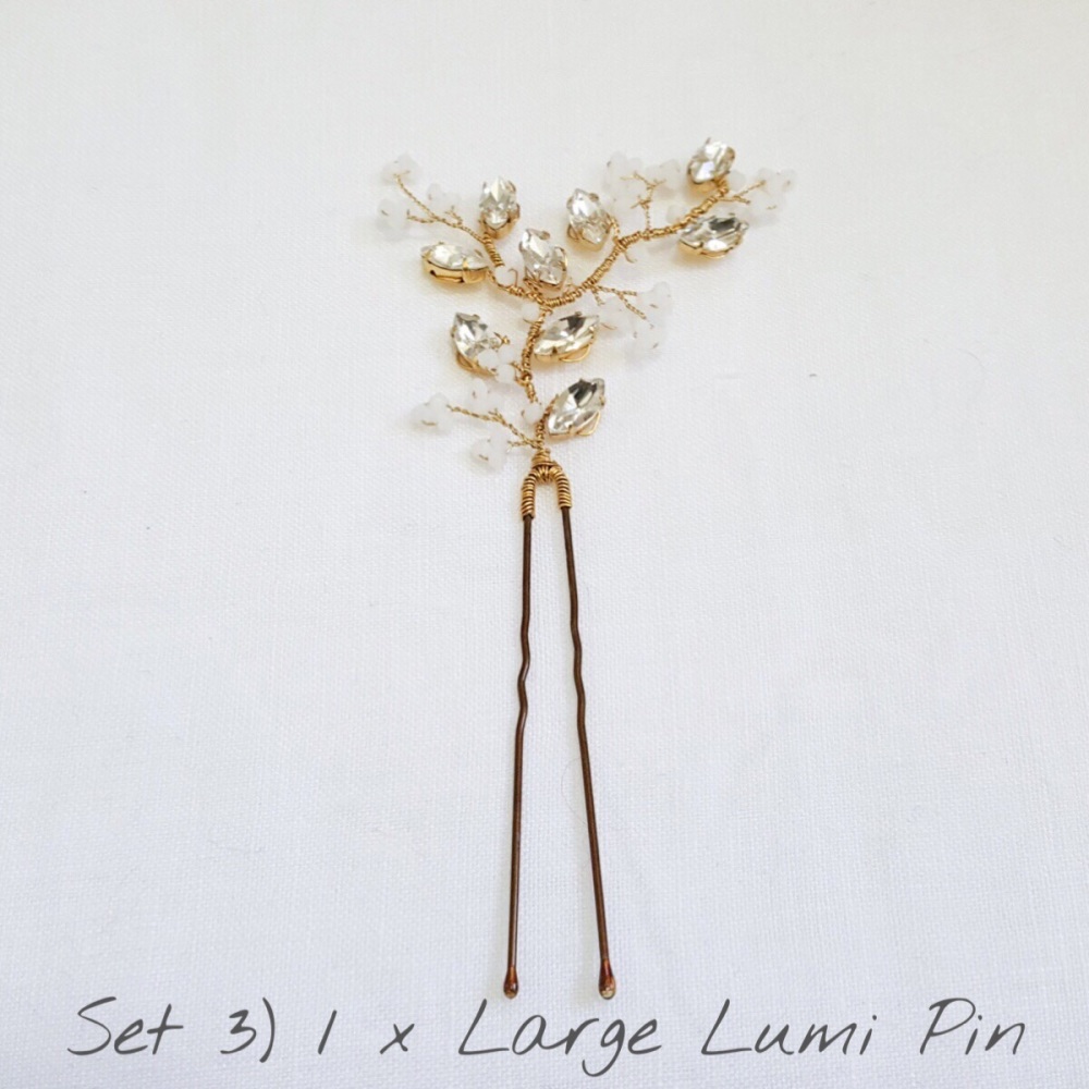 LUMI Hair Pins Set 3 