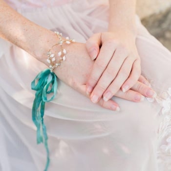 IO | Intricate Beaded bridal Cuff