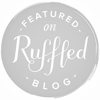 Featured on Ruffled Blog 