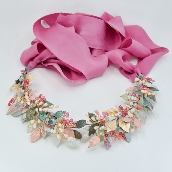 SUMMER | Floral Multi Colour Bridal Crown 