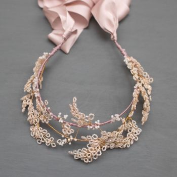 WILLOW | Delicate Blossom Flower Bridal Headdress 