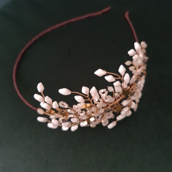 MANON | Delicate Celestial Bridal Side Headband