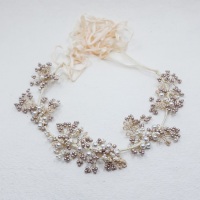 MIMOSA PEARL | Pearl Bridal Crown Discontinued Colourway