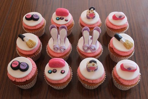 make up cupcakes