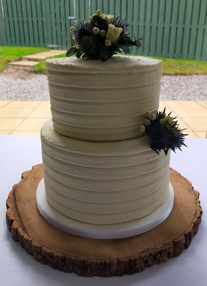 horizontal buttercream