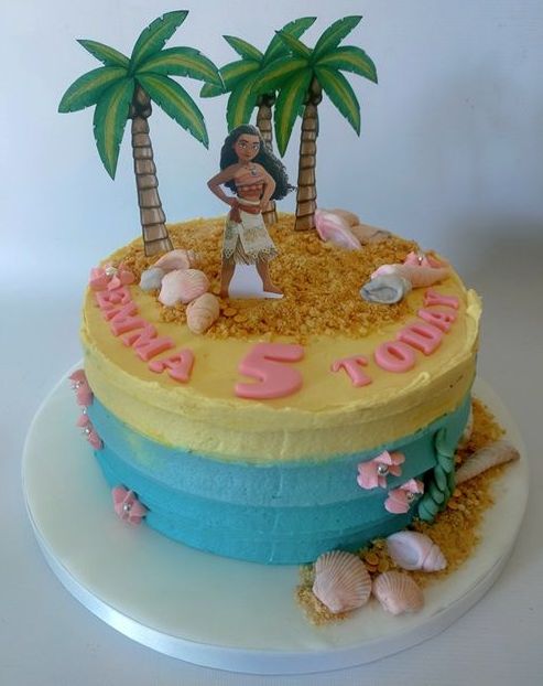 Moana cake