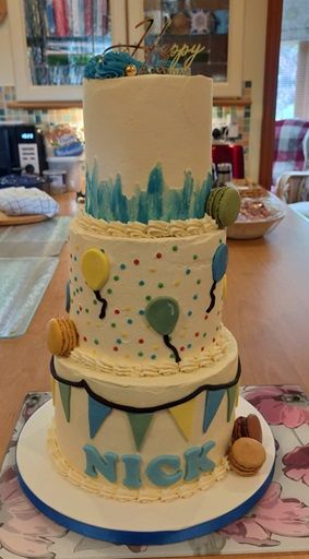 birthday 3 tier