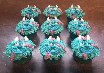 Sully cupcakes