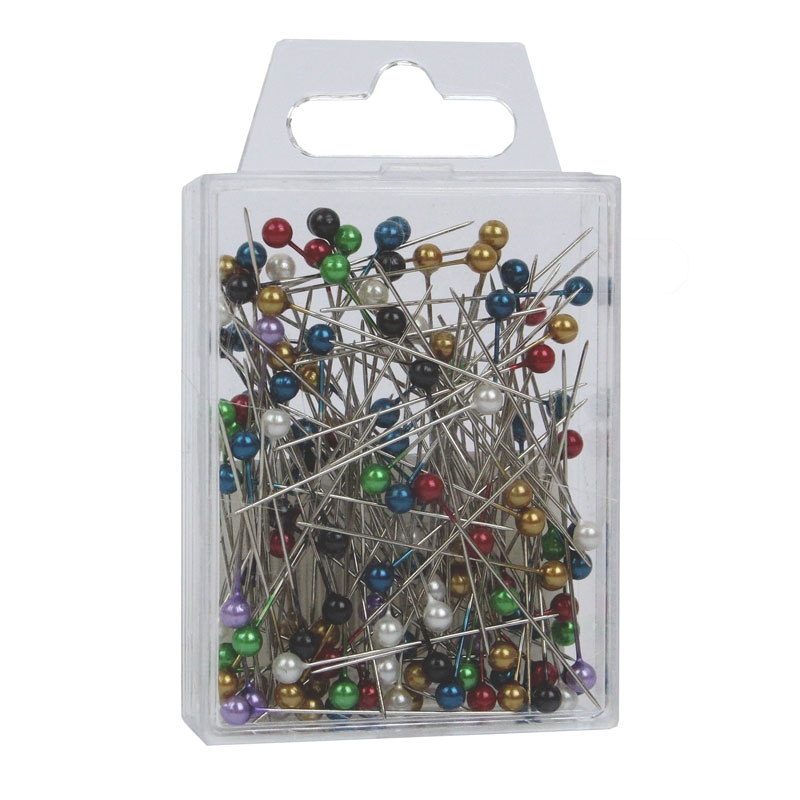 Corsage Pins Assorted Pearl X 144 (4CM) MIXED