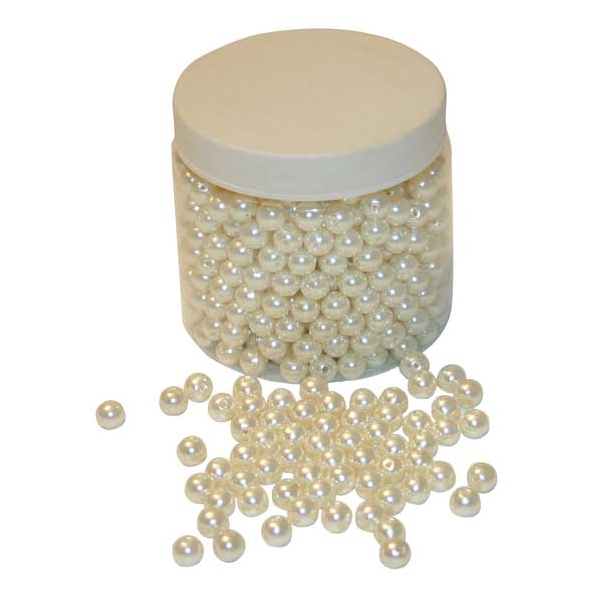 12mm 284g White Pearls in Jar #st2769