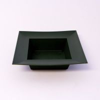 Designer Bowl - Square - Dark Green x 1 #4460