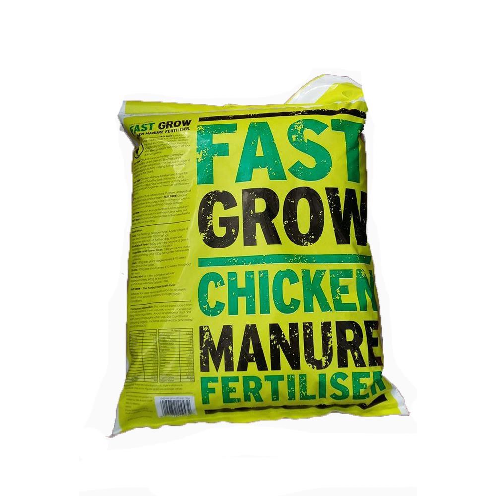 Fastgrow Chicken Manure - 10kg Bag