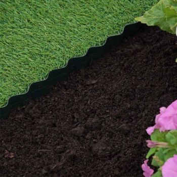Plastic Lawn Edging - 15cmx10m #7020012