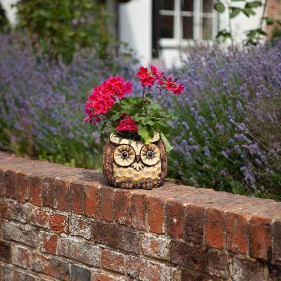 Woodland Owl Planter  #5071005