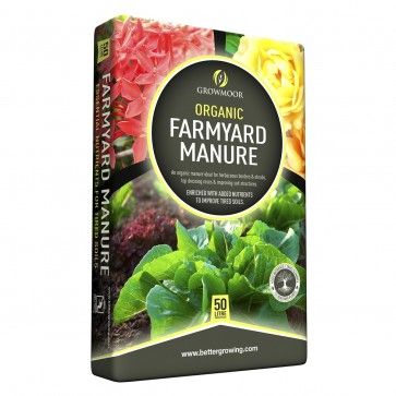 Organic Farmyard Manure - 50ltr #Growmoor Better Growing
