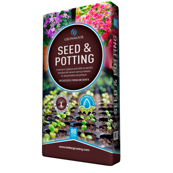 Seed & Potting Compost - 80ltr #Growmoor Better Growing