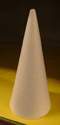 Styropor Cone - 26cm - White #27-08009