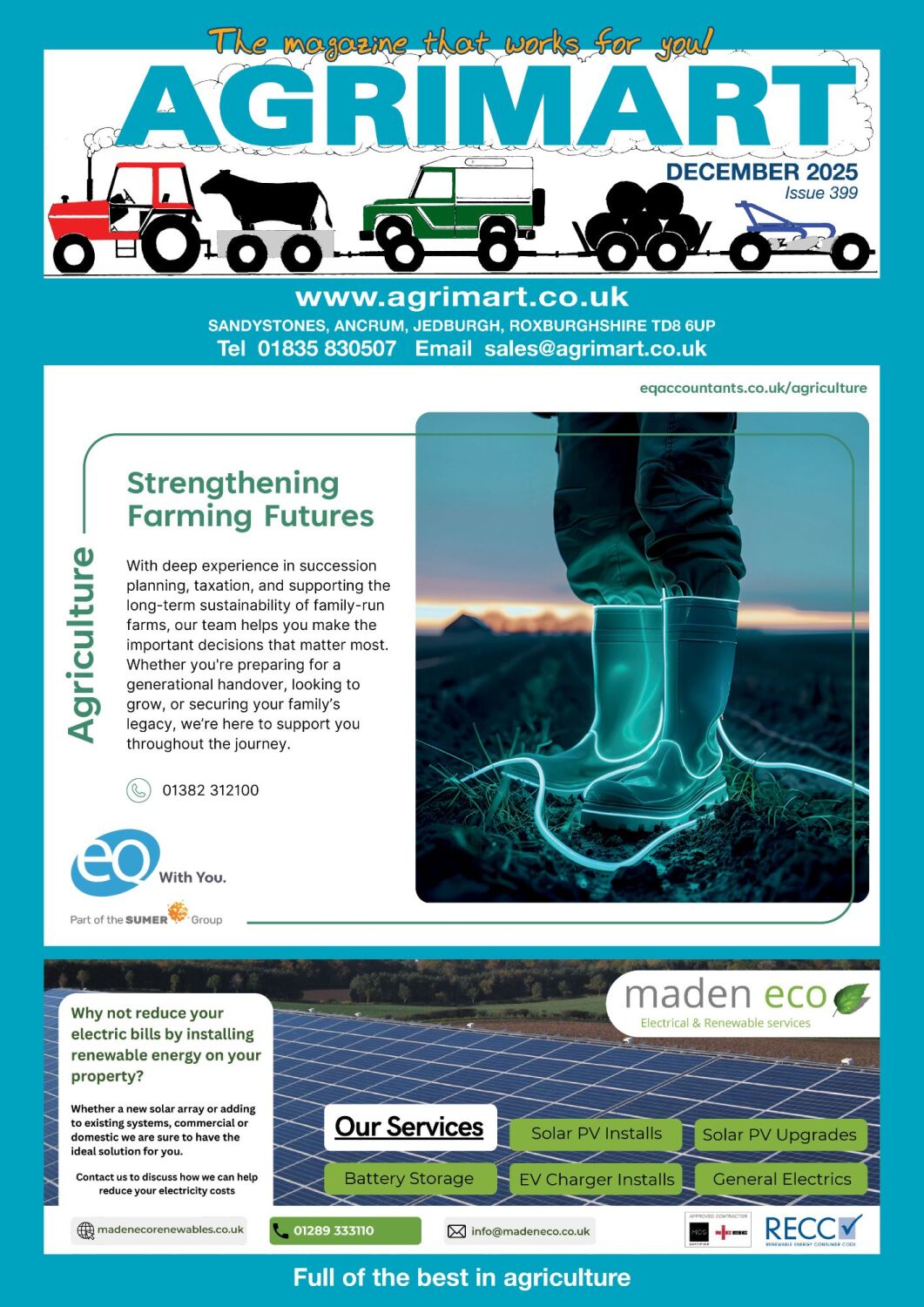 AGRIMART DECEMBER 25 COVER