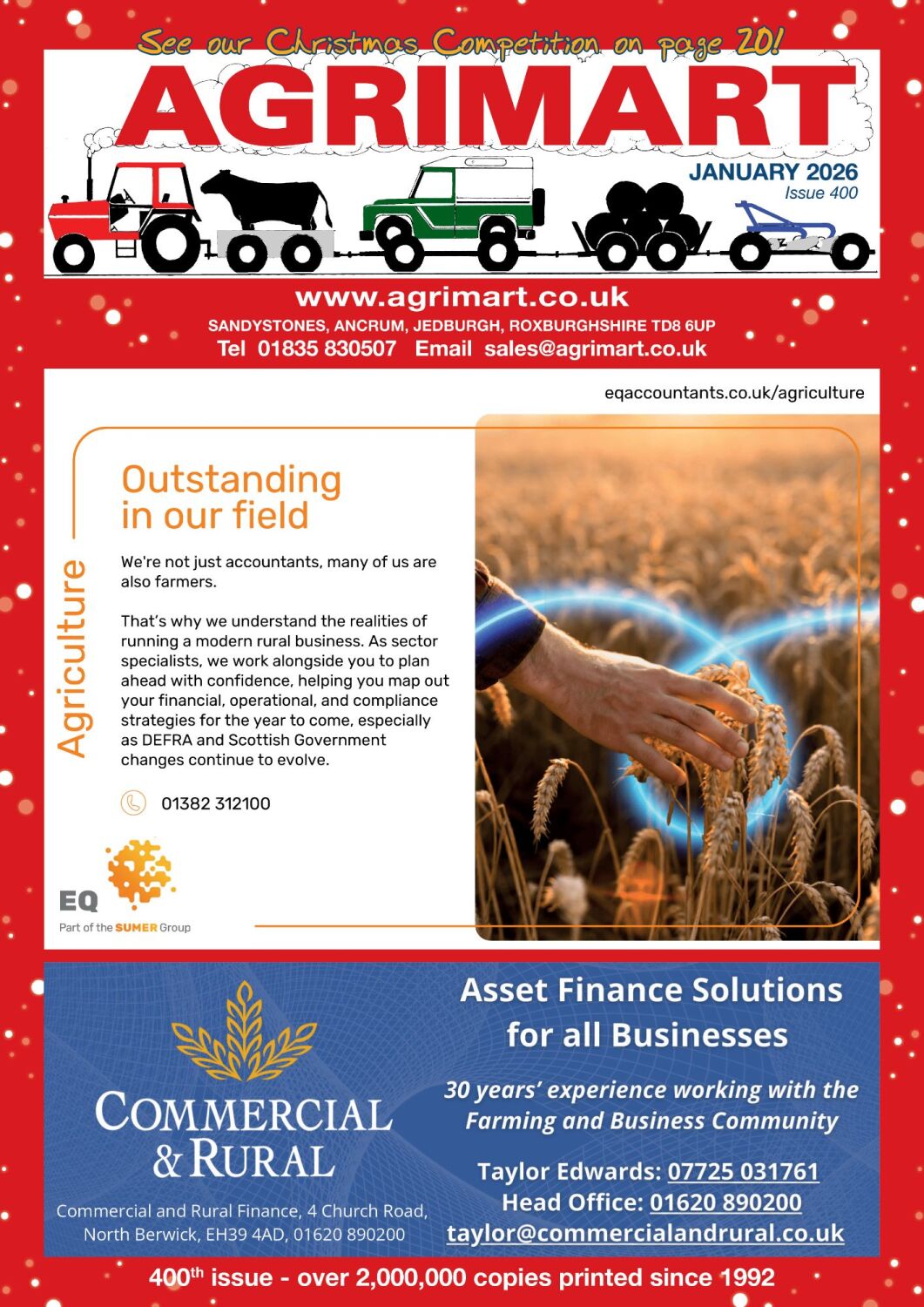 AGRIMART JANUARY 26 COVER