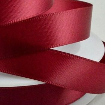 Burgundy Personalised Ribbon - 10mm