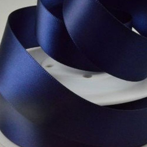 Midnight Blue Personalised Ribbon - 25mm