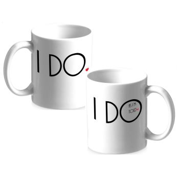 Set of Two Mugs - I Do, I Do As I'm Told