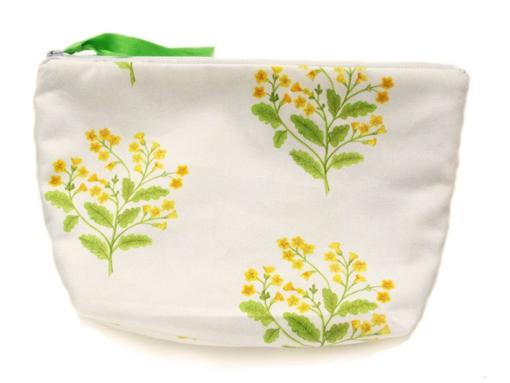 Cowslip cosmetic pouch