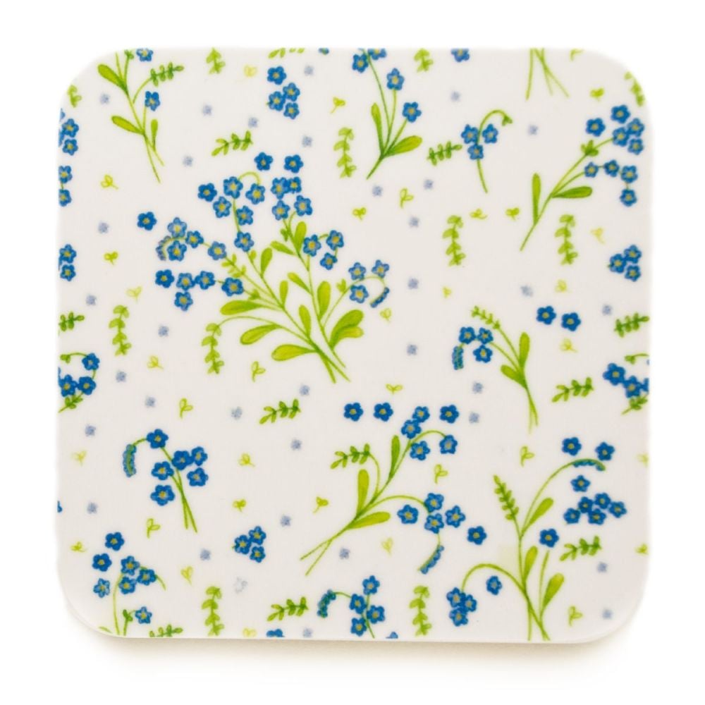 Forget-Me-Not coasters