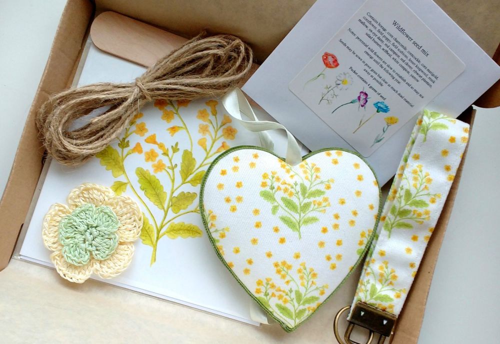 Wildflower seed gift - Cowslip themed